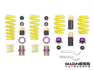 Jaguar F-PACE Height Adjustable Spring Kit - KW Suspension - SVR w/ Electronic Dampeners Jaguar F-PACE Height Adjustable Spring Kit - KW Suspension - SVR w/ Electronic Dampeners